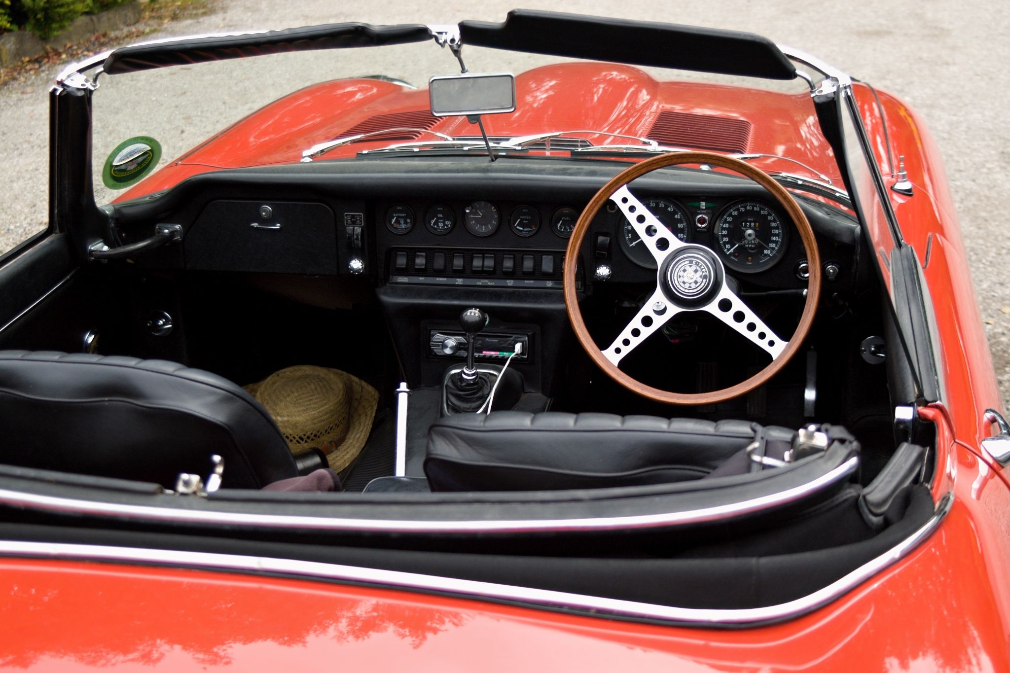 E-type Mitton Hall Super Car Sunday